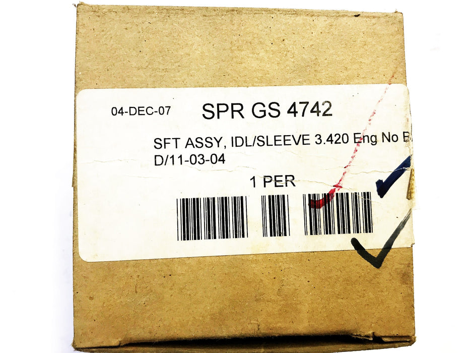 Freightliner Idler Sleeve Shaft Assembly GS-4742 NOS