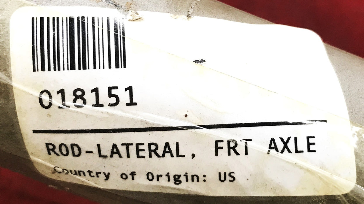 New Flyer Front Axle Lateral Rod 018151 NOS