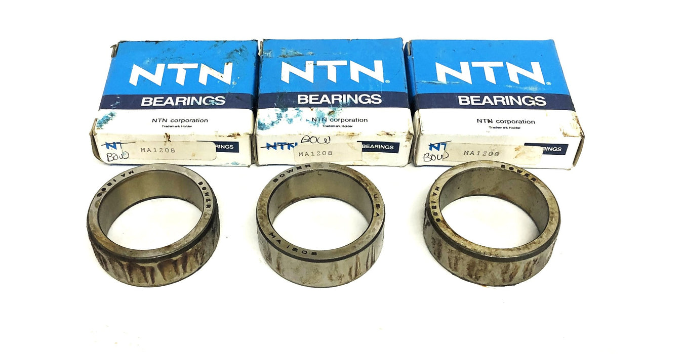 Bower Cylindrical Roller Bearing Inner Ring MA1208 [Lot of 3] NOS