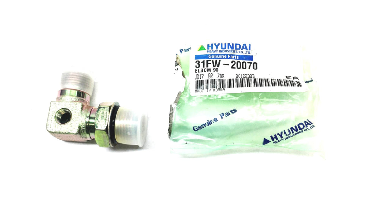 Hyundai 90 Degree JD17 B2 Z99 B01D23B3 Elbow 31FW-20070 NOS