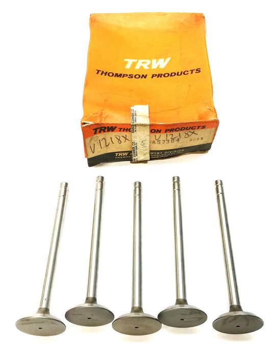 TRW Engine Intake Exhaust Valve AS2304 (V1248X) [Lot of 5] NOS