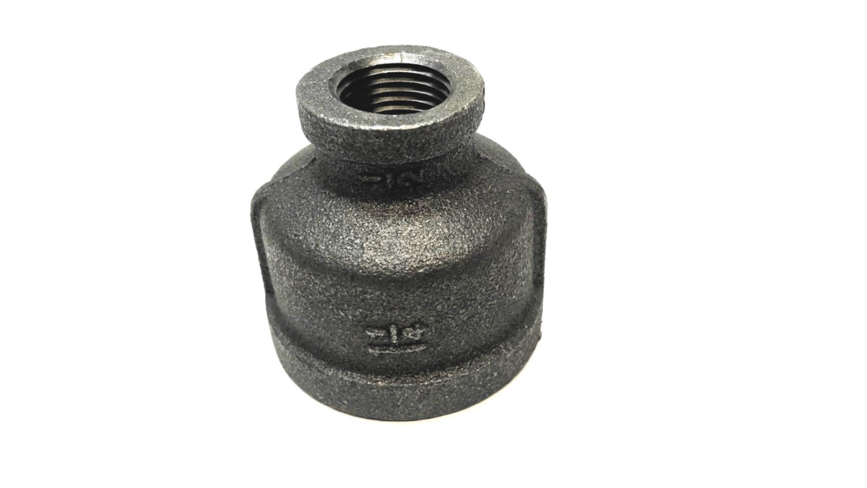 LDR 1-1/4"X1/2" Black Reducing Coupler 310RC-11412 [Lot of 3] NOS