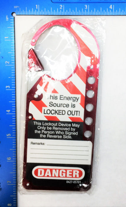 Master Lock Snap-On Lockout 0427-05702 (042705702) NOS