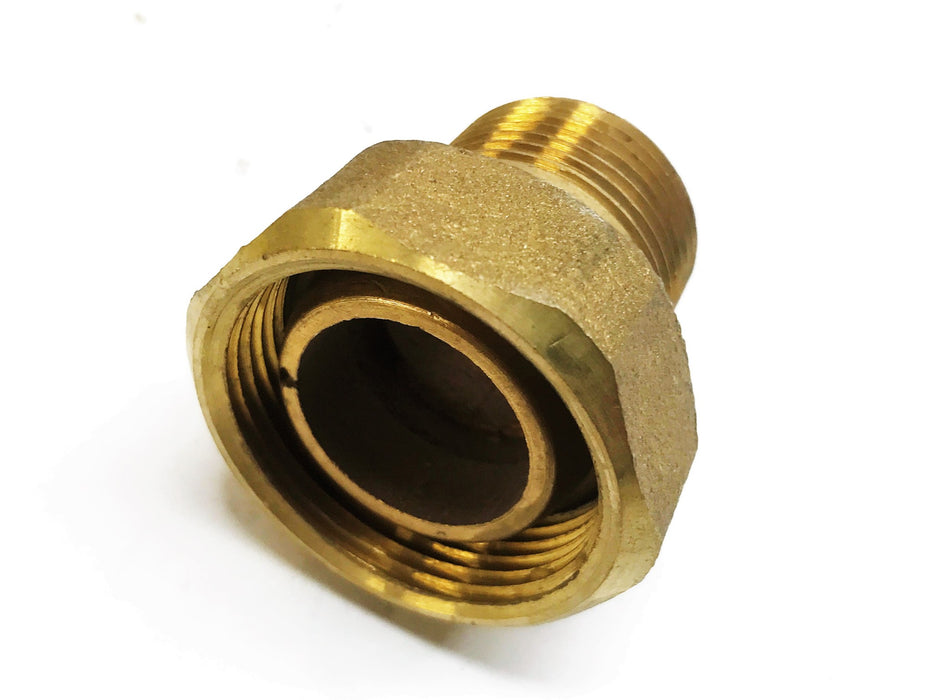 Unbranded 1" Brass Compression Fitting [Lot of 2] NOS