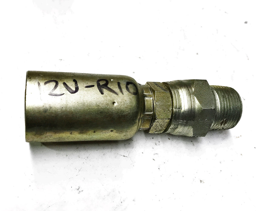 Weatherhead Hydraulic Hose Fitting 12U-R10 NOS