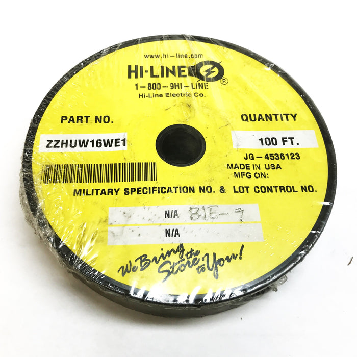 Hi-Line Electric Hookup/Lead Wire, Roll of 100 Feet, B16-19-9 [Lot of 2] NOS