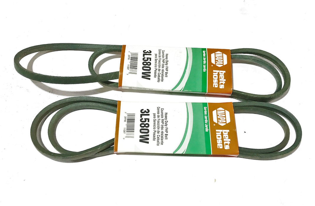 NAPA Heavy Duty FHP Belt 3L580W [Lot of 2] NOS