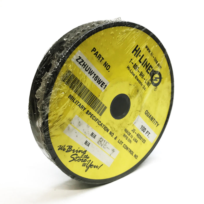 Hi-Line Electric Hookup/Lead Wire, Roll of 100 Feet, B16-19-9 [Lot of 2] NOS