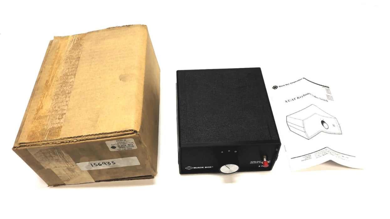 Black Box XT/AT Keyboard Video Switch SW943A-R2 NOS