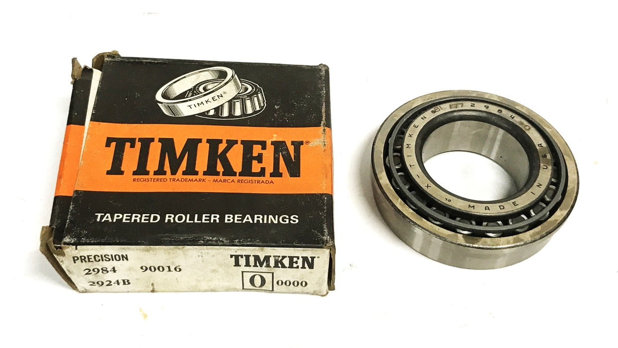 Timken Tapered Roller Bearing Matched Assembly 2984-90016 NOS