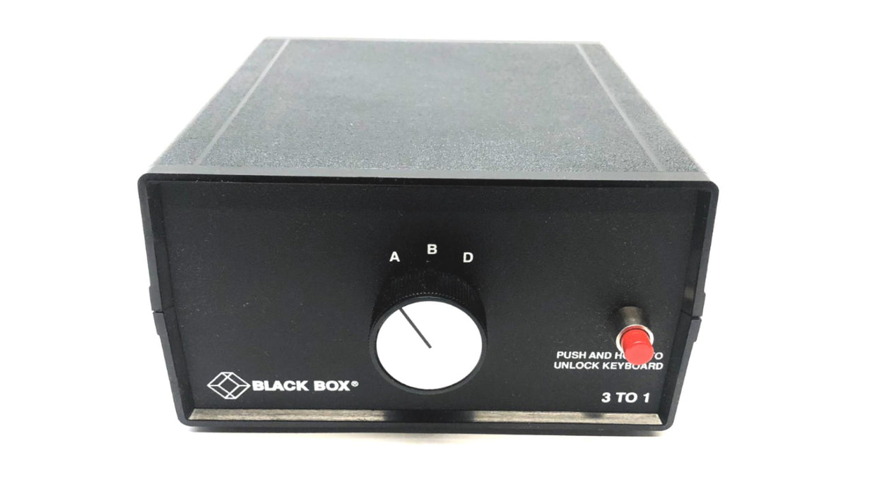 Black Box XT/AT Keyboard Video Switch SW943A-R2 NOS