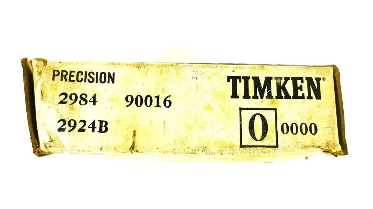 Timken Tapered Roller Bearing Matched Assembly 2984-90016 NOS