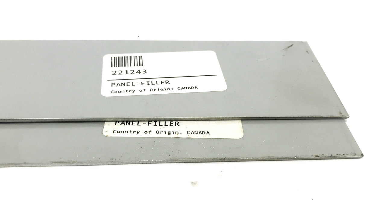 New Flyer 43 inch x 2-3/4 inch Filler Panel 221243 [Lot of 2] NOS