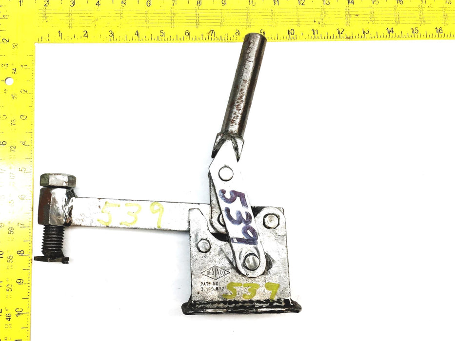 Destaco 2 Inch Spindle Vertical Hold Down Action Toggle Clamp 3-149-832 USED