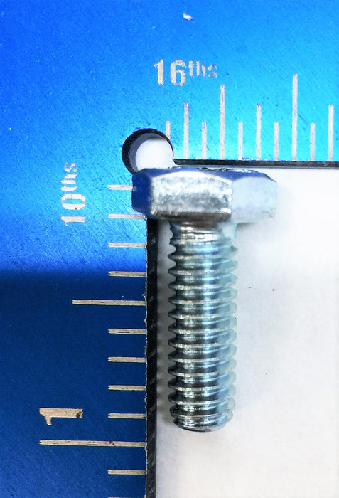 Unbranded 1/4-20x3/4" Hex Head Cap Screw Gr.5 Steel Zinc Plated [Lot of 500] NOS