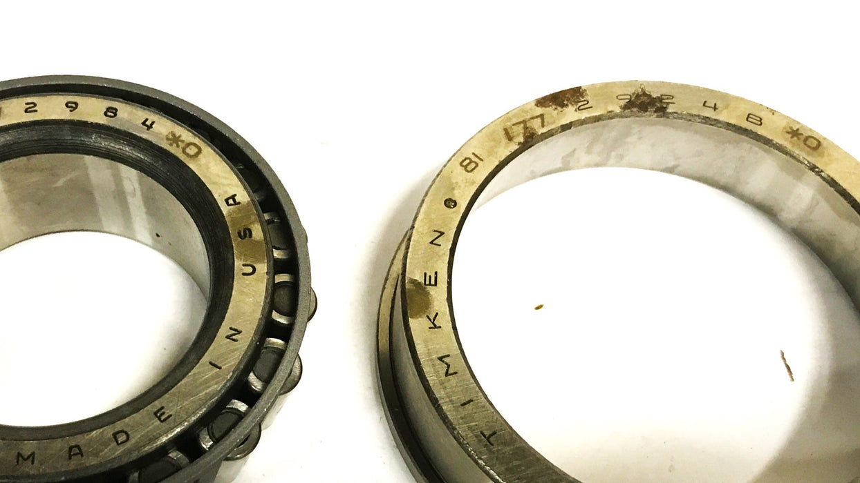 Timken Tapered Roller Bearing Matched Assembly 2984-90016 NOS