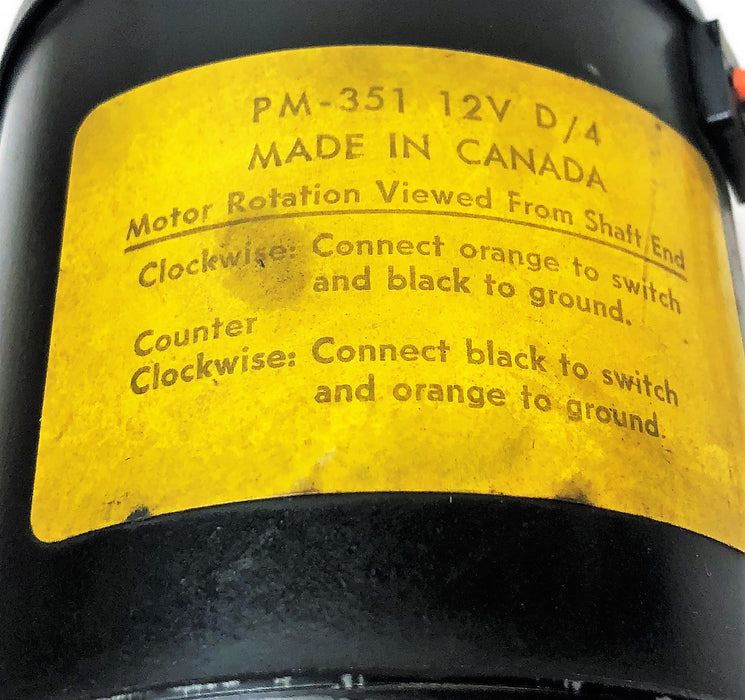 Unbranded 12V Blower Motor PM351 USED