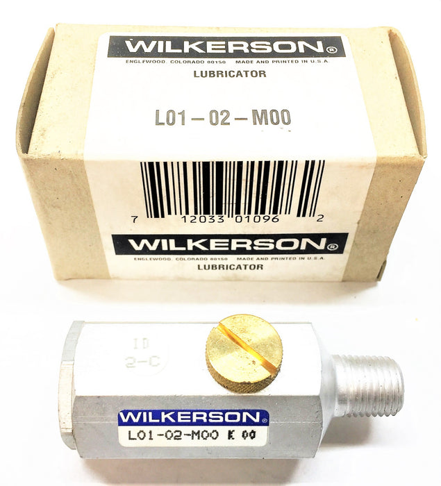 WILKERSON In-Line Lubricator L01-02-M00 NOS