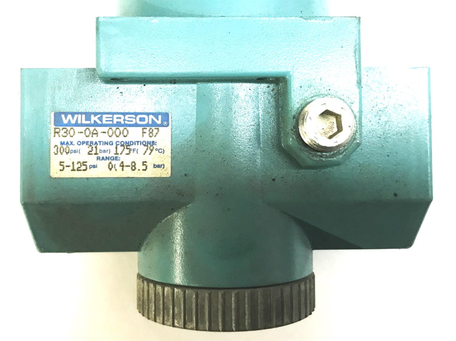 Wilkerson Air Regulator R30-0A-000 USED