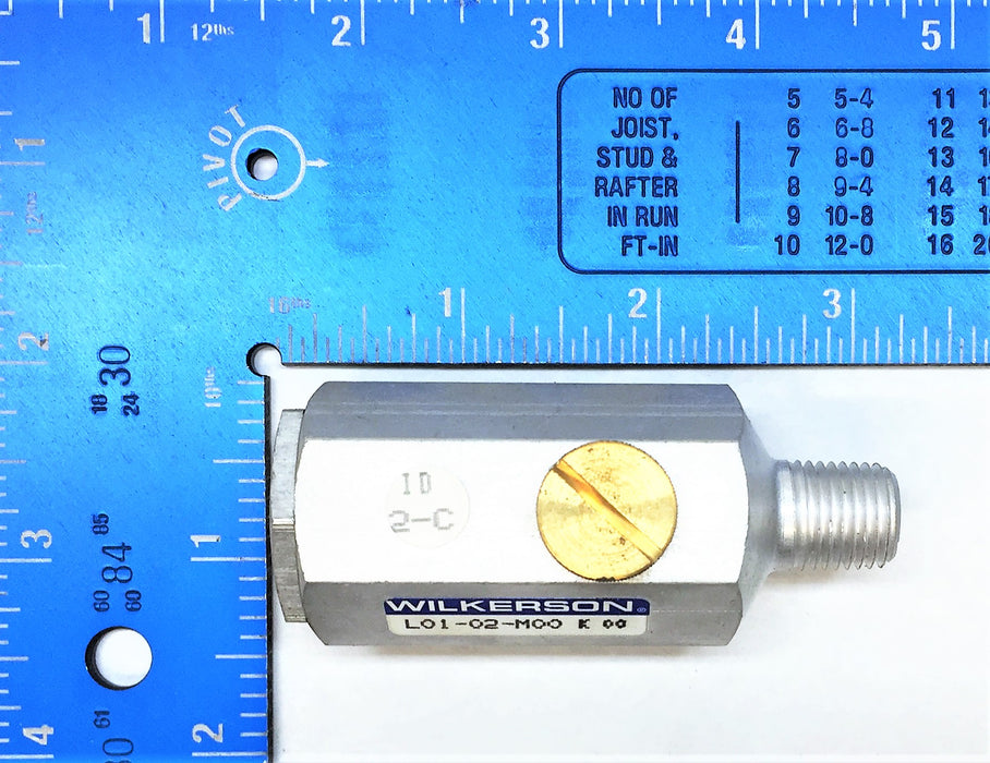 WILKERSON In-Line Lubricator L01-02-M00 NOS