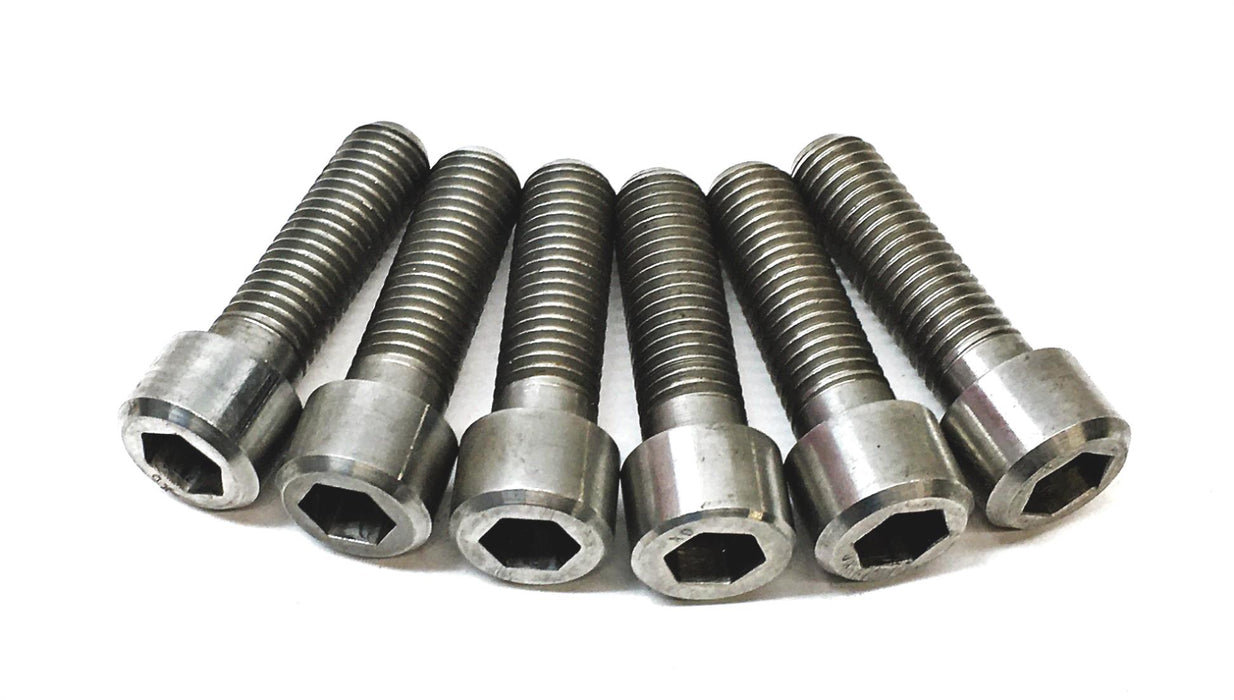 Unbranded 5/8 Inch OD 1 Inch Head 2-3/4 Inch OAL Bolt 19 Thread [Lot of 6] NOS