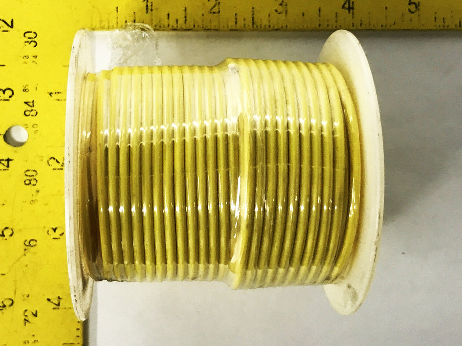 Hi-Line 16 AWG  Yellow Hookup/Lead Wire, 100 Feet Roll, HC16YW1 NOS