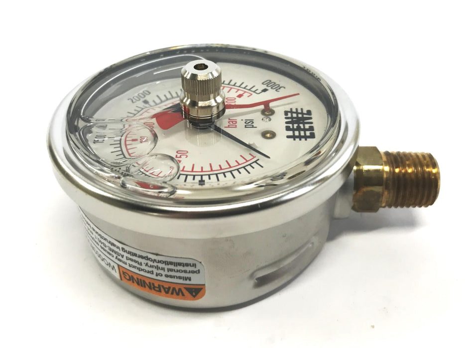Lenz Air Pressure Gauge AFC-3M-25-MID [Lot of 2] NOS
