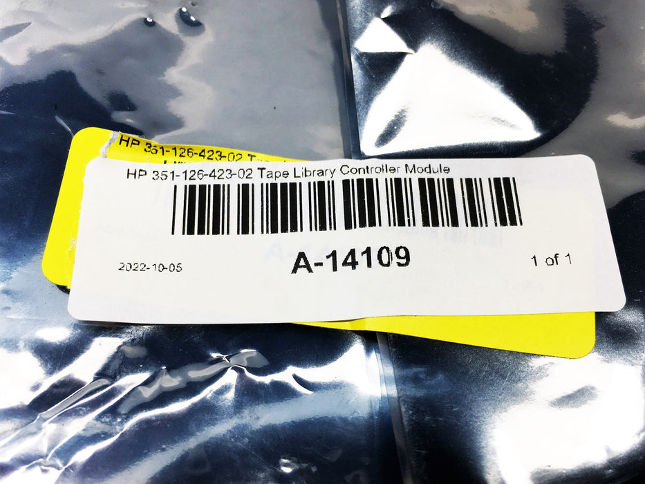 HP Tape Library Controller Module 351-126-423-02 NOS