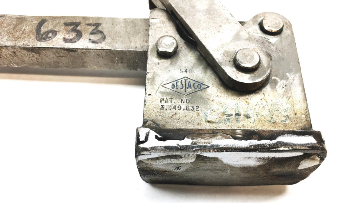 Destaco Curve Head Spindle Vertical Hold Down Action Toggle Clamp 3-149-832 USED