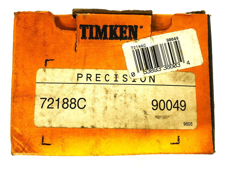 Timken TRB Matched Double Cone and Cup Assembly 72188C-90049 NOS