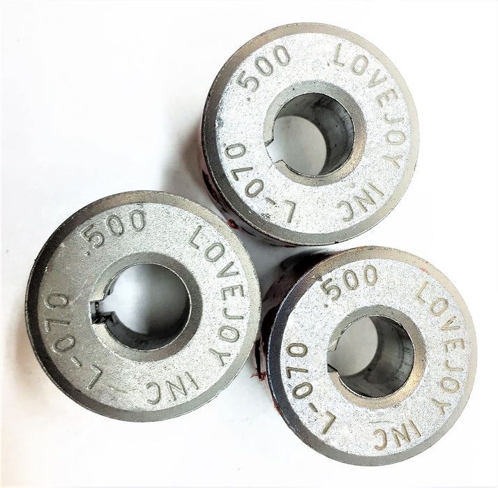 LOVEJOY Jaw Coupling L-070 .500 [Lot of 3] NOS