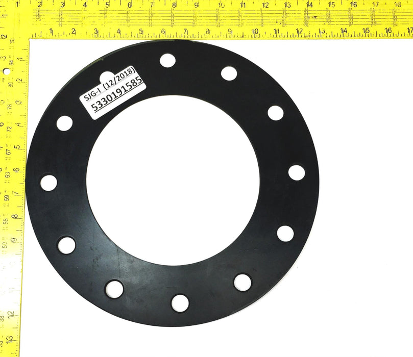 Unbranded 7-1/2 Inch ID 12-1/2 Inch OD Full Face Gasket 1/4 Inch Thick NOS