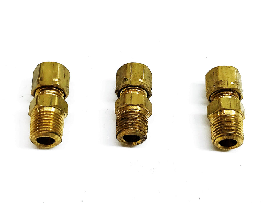 Tennant OEM Vr, Fitting, Brs, Str, 761755 [Lot of 3] NOS