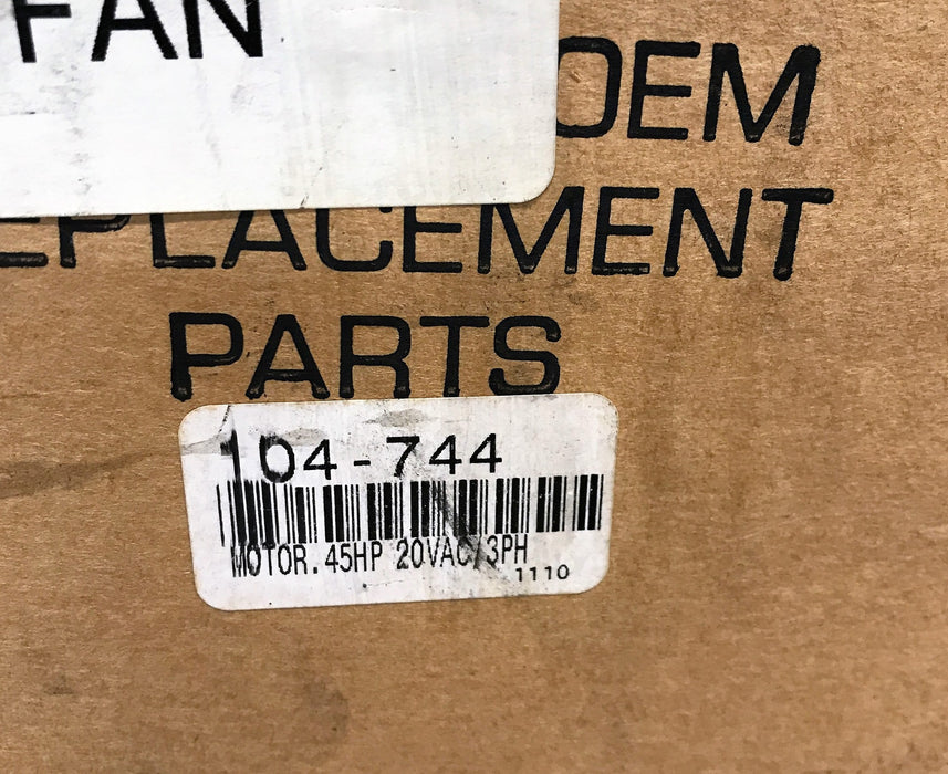 Thermo King OEM Brushless Motor Assembly 104-744 (1E45624G01) NOS