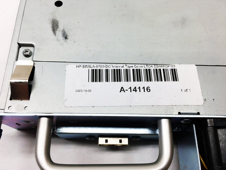 HP BRSLA-0703-DC Ultrium Internal LTO4 Tape Drive EB668C#103 USED