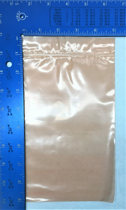 Ty-Flot 5"x 9" Polyethylene Orange Tinted Zip Lock Bag PLY580R (400pcs) NOS