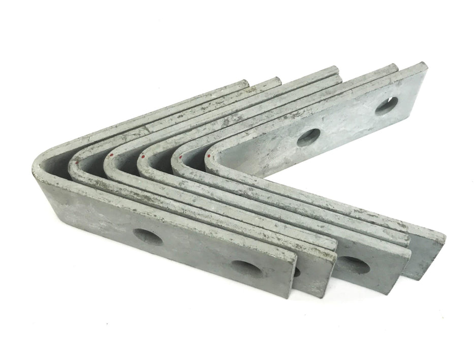 Cooper B-Line Galvanized 45 Degree Closed Angle Strut B368 [Lot of 6] NOS