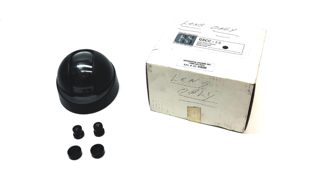 Gatekeeper Systems Color Dome Camera With 2 Extra Lens DC018358 USED