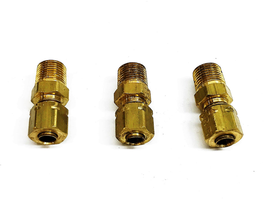 Tennant OEM Vr, Fitting, Brs, Str, 761755 [Lot of 3] NOS