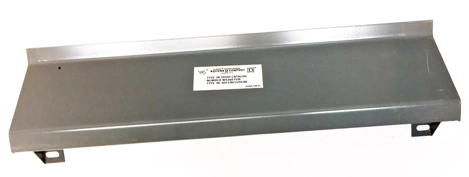 Square D 3R Hood Weather Shield for Type 3R-360 Enclosure NOS