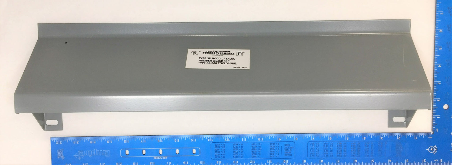 Square D 3R Hood Weather Shield for Type 3R-360 Enclosure NOS