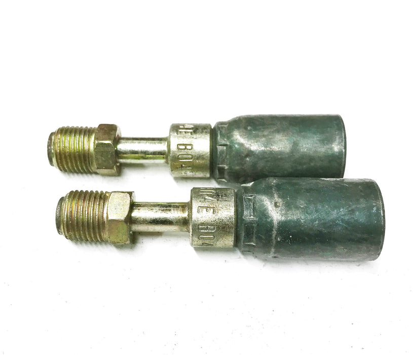 Weatherhead Hydraulic Fitting 06904E-B04 [Lot of 2] NOS