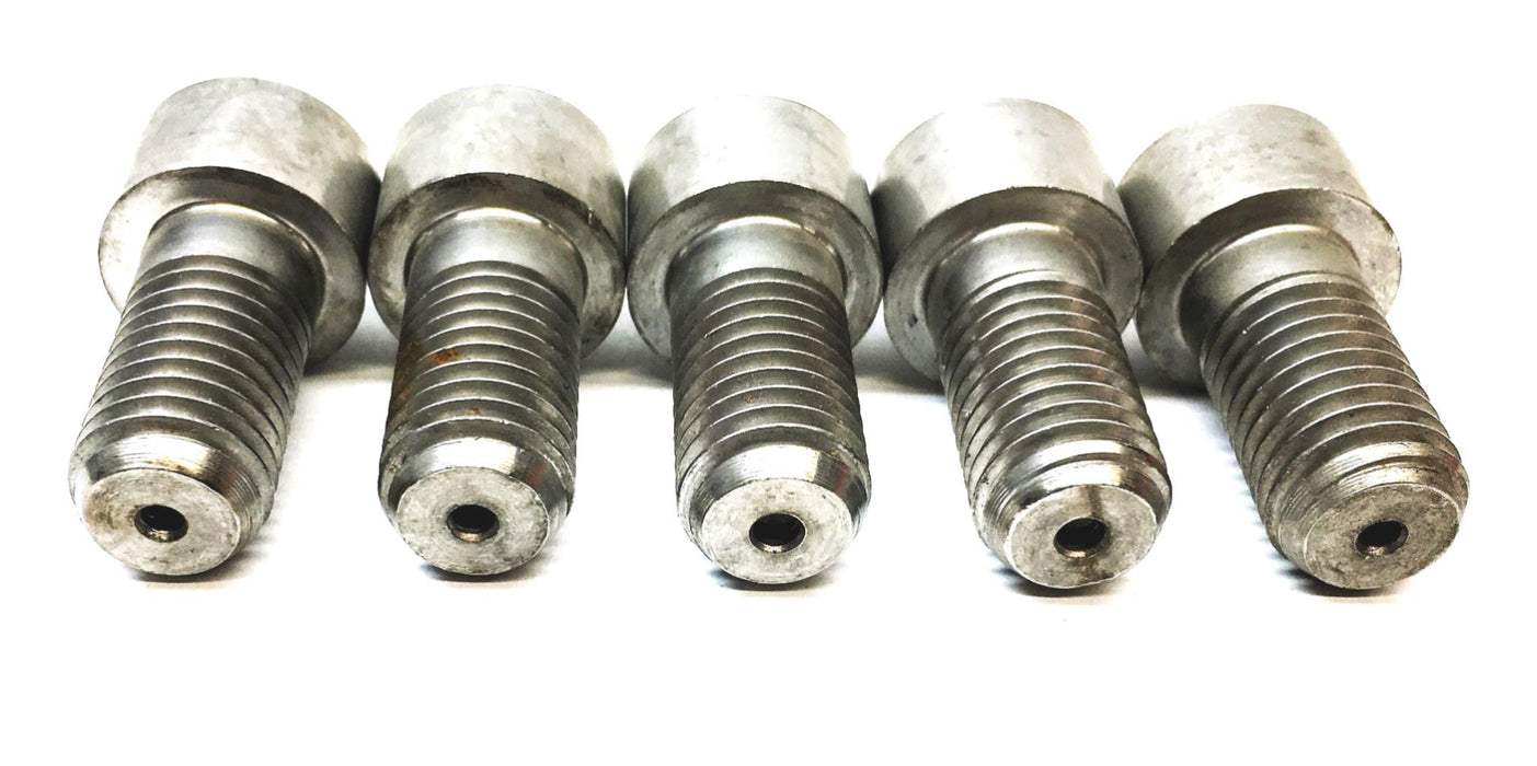 Unbranded 5/8 Inch ID 1 Inch Head 1-7/8 Inch OAL Bolt 10 Thread [Lot of 5] NOS