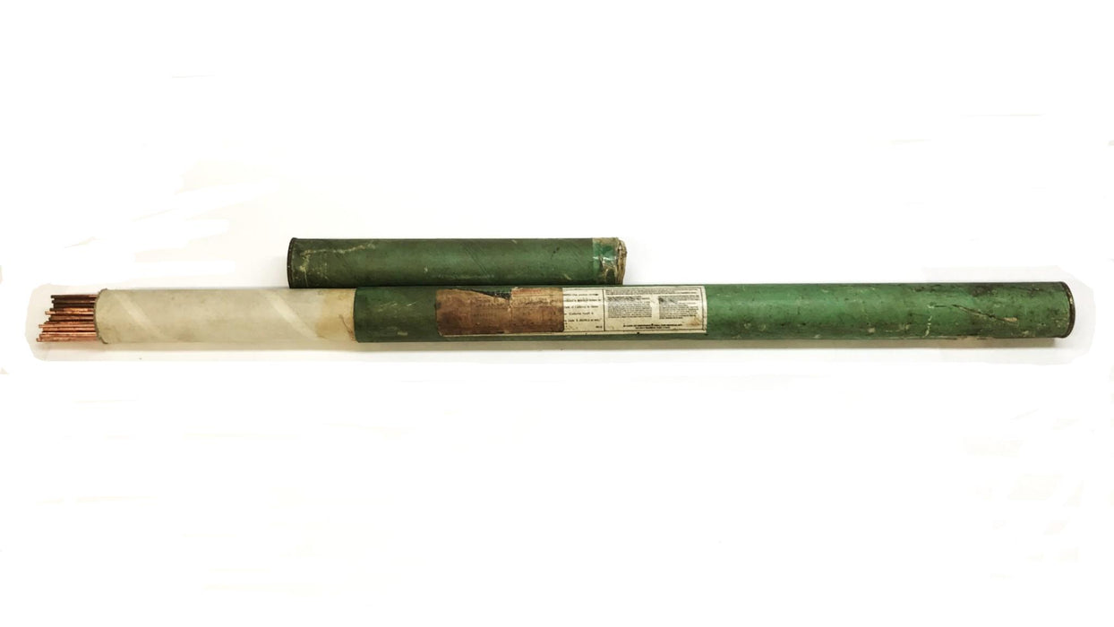 Crown Alloy 1/8" TIG Welding Rods, Low Alloy, 10lb Tube, ER80S-D2 NOS