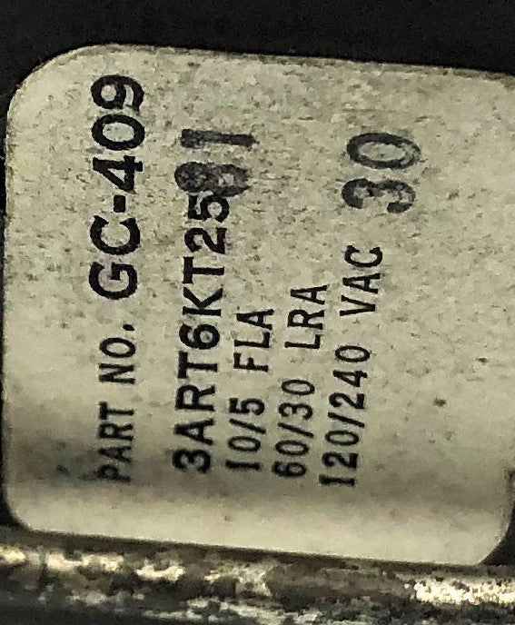 Gemline  -15 To 39 Degree Fahrenheit Cold Control GC-409 NOS