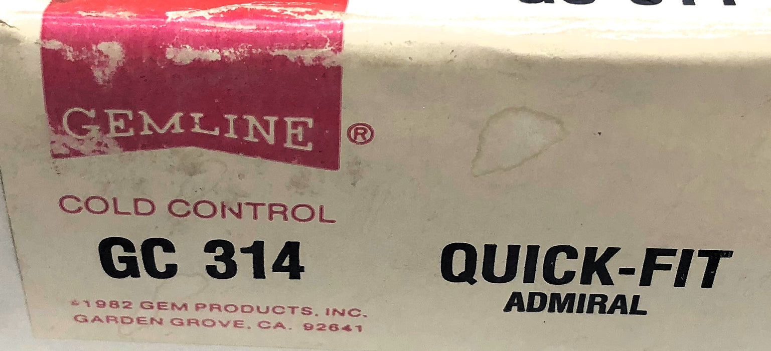 Ranco Gemline Quick-Fit Cold Control K50-P1303 (GC314) NOS