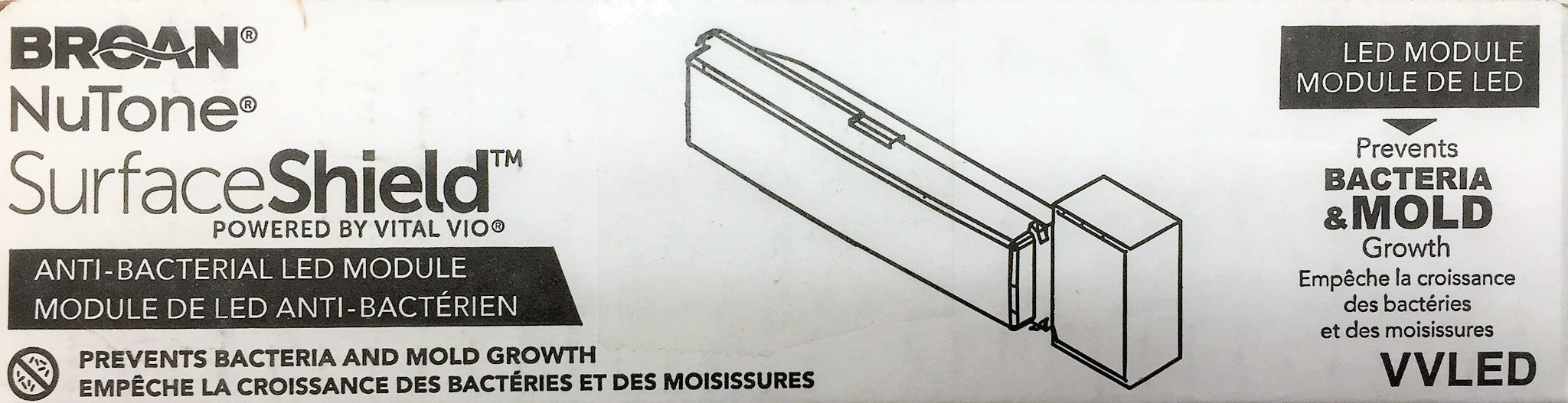 Broan Surface Shield Anti-Bacterial LED Module VVLED NOS