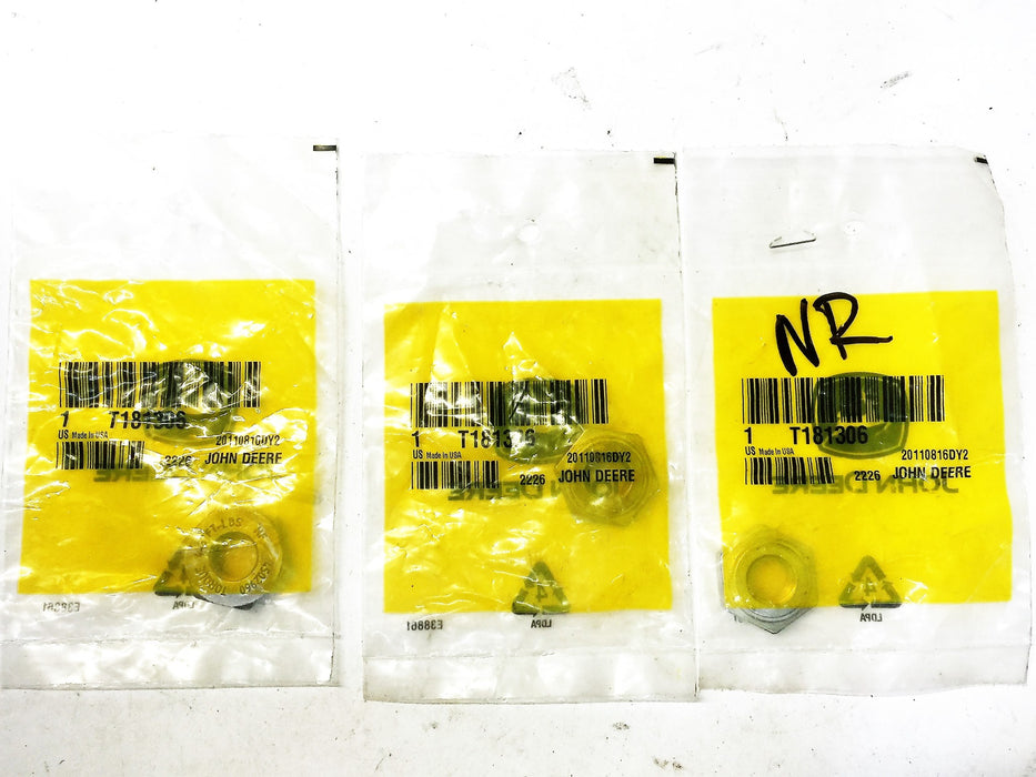 John Deere OEM Nut T181306 [Lot of 3] NOS