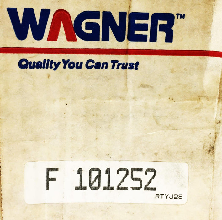 Wagner Brake Master Cylinder F101252 NOS