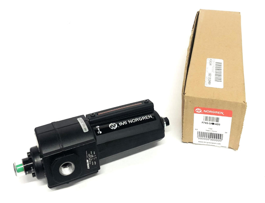 Norgren Excelon 3/8 Inch Filter F74G-3AD-AD3 NOS